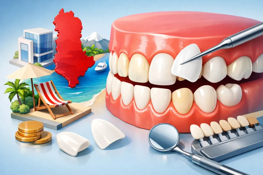 Faccette dentali in Albania: costi e qualità