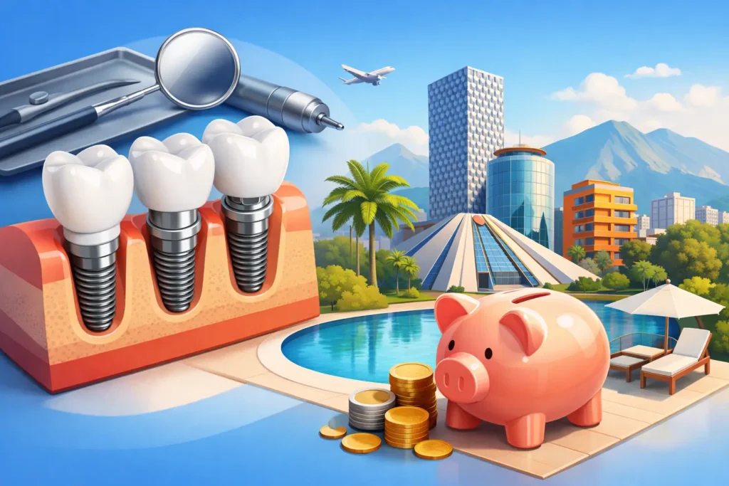 Impianti dentali a Tirana: prezzi e risparmio