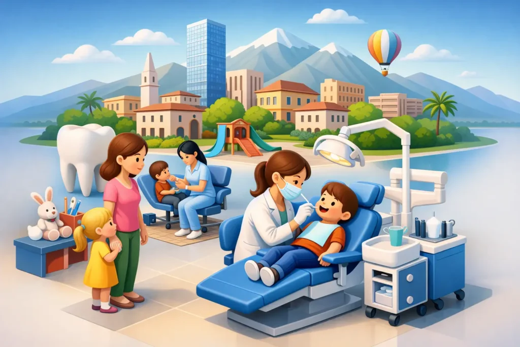 Dentista per bambini a Tirana: come scegliere