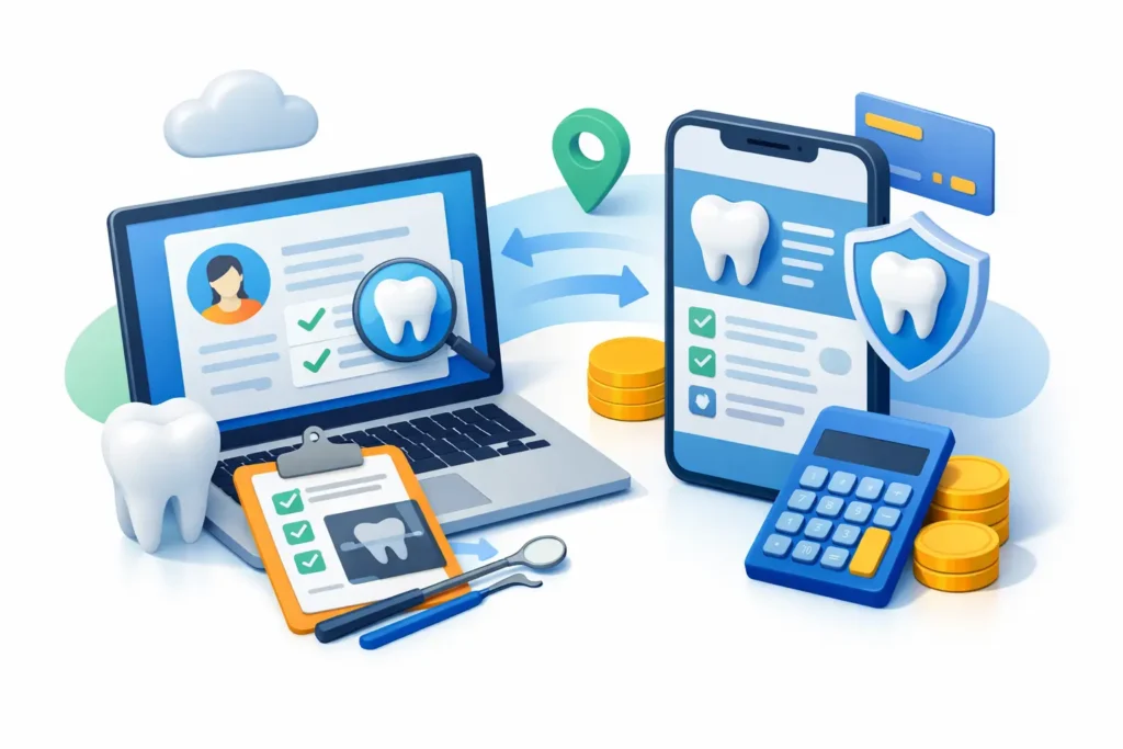 Come richiedere un preventivo dentale online