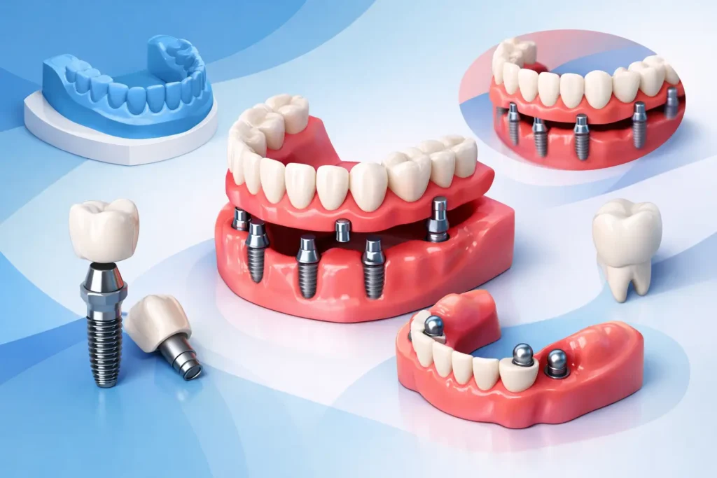 Migliori soluzioni per denti fissi completi