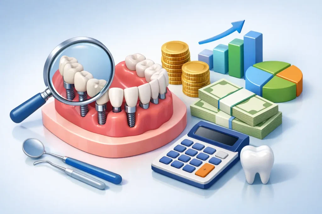 Quanto costa una dentiera fissa? Prezzi e fattori