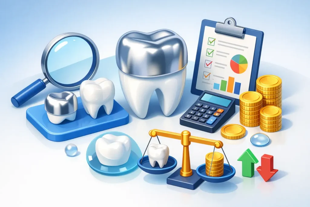 Guida capsula dentale costo: cosa valutare