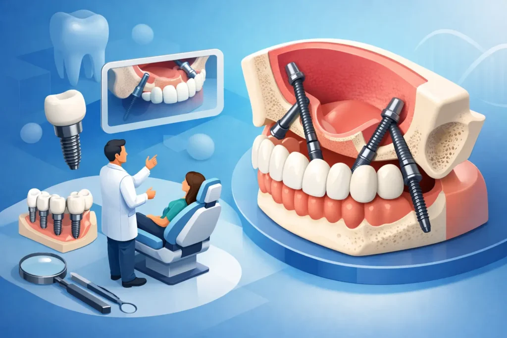 Quando scegliere gli impianti zigomatici dentali