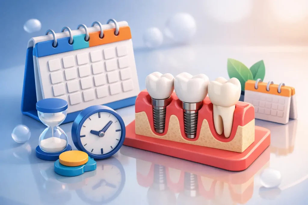 Quanti giorni servono per gli impianti dentali?