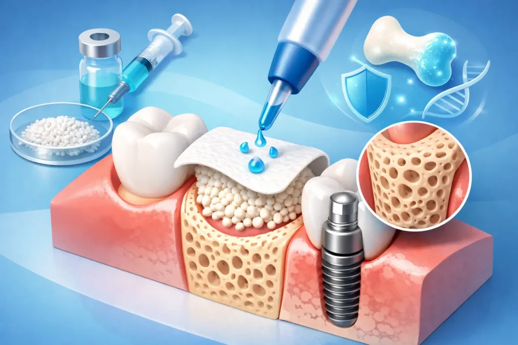 Guida alla rigenerazione ossea dentale sicura